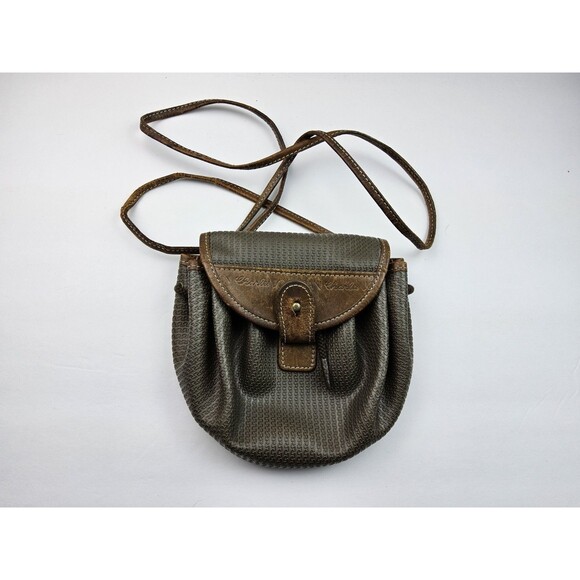 Charles Jourdan Drawstring Crossbody Shoulder Handbag Purse - Picture 1 of 11